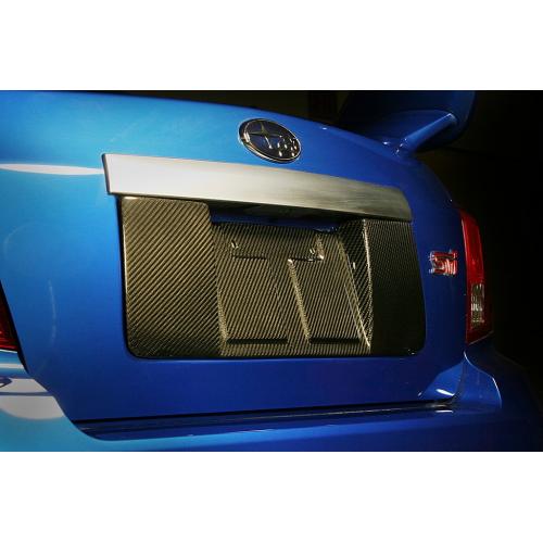 APR Performance Carbon Fiber License Plate Backing 2008-2014 WRX Sedan / 2011-2014 STI Sedan - Image 3