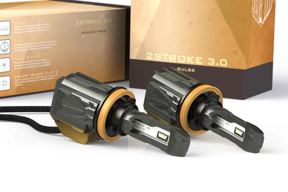 Morimoto 2Stroke 3.0 LED Bulb Kit 9006 Fitment - Image 3