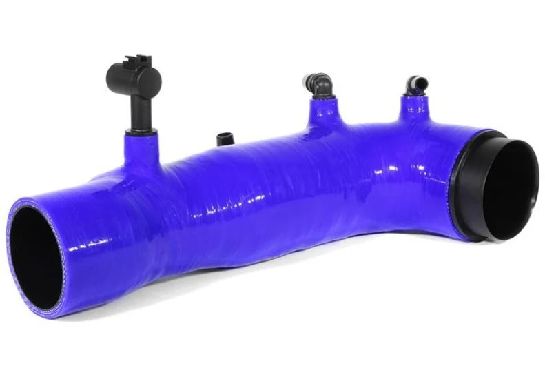 Perrin Turbo Inlet Hose Blue 2002-2007 WRX / 2004-2021 STI / 2004-2008 Forester XT - Image 4