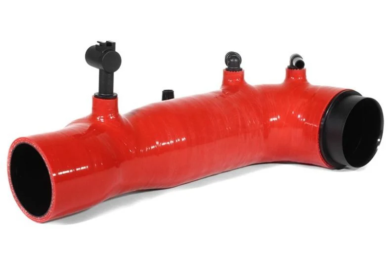 Perrin Turbo Inlet Hose Red 2002-2007 WRX / 2004-2021 STI / 2004-2008 Forester XT - Image 3