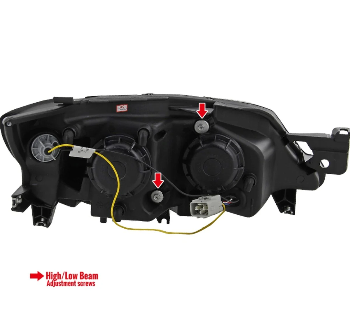 Spec-D LED Bar Style Projector Headlights w/ Gloss Black Base and Smoke Lens 2008-2014 WRX Halogen Models Only - Image 13