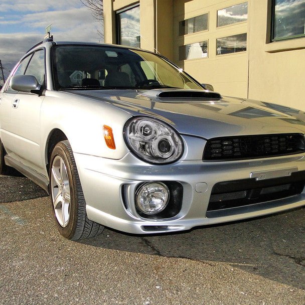Spec-D Halo Style Projector Headlights w/ Chrome Base and Clear Lens 2002-2003 WRX w/ OEM Halogen Lights - Image 9