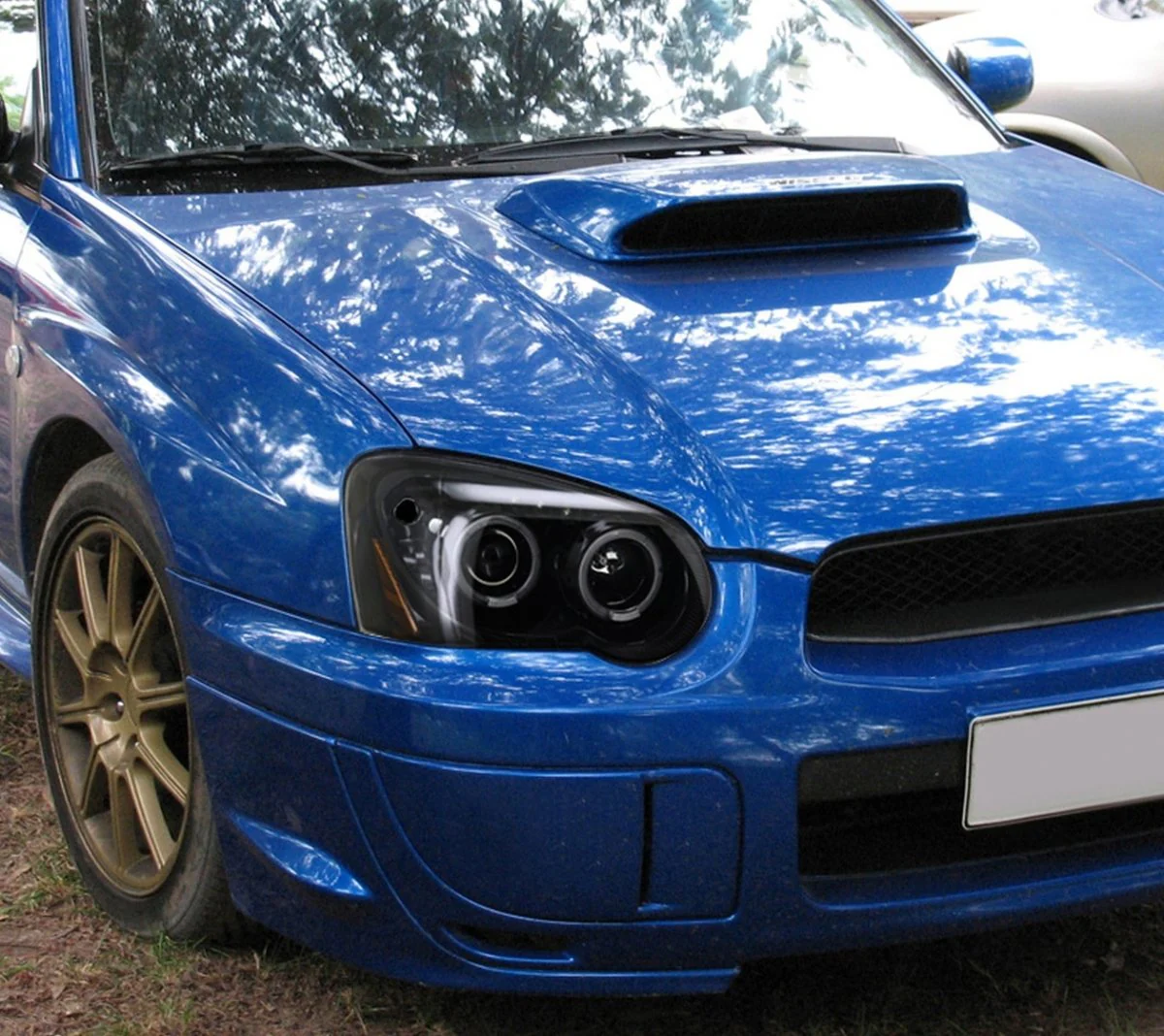 Spec-D Halo Style Projector Headlights w/ Gloss Black Base and Clear Lens 2004-2005 WRX / 2004-2005 STI w/ OEM Halogen Lights - Image 13