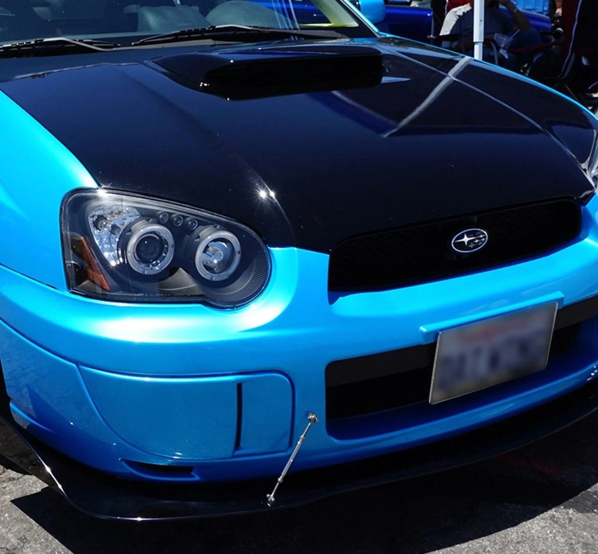 Spec-D Halo Style Projector Headlights w/ Matte Black Base and Clear Lens 2004-2005 WRX / 2004-2005 STI w/ OEM Halogen Lights - Image 13
