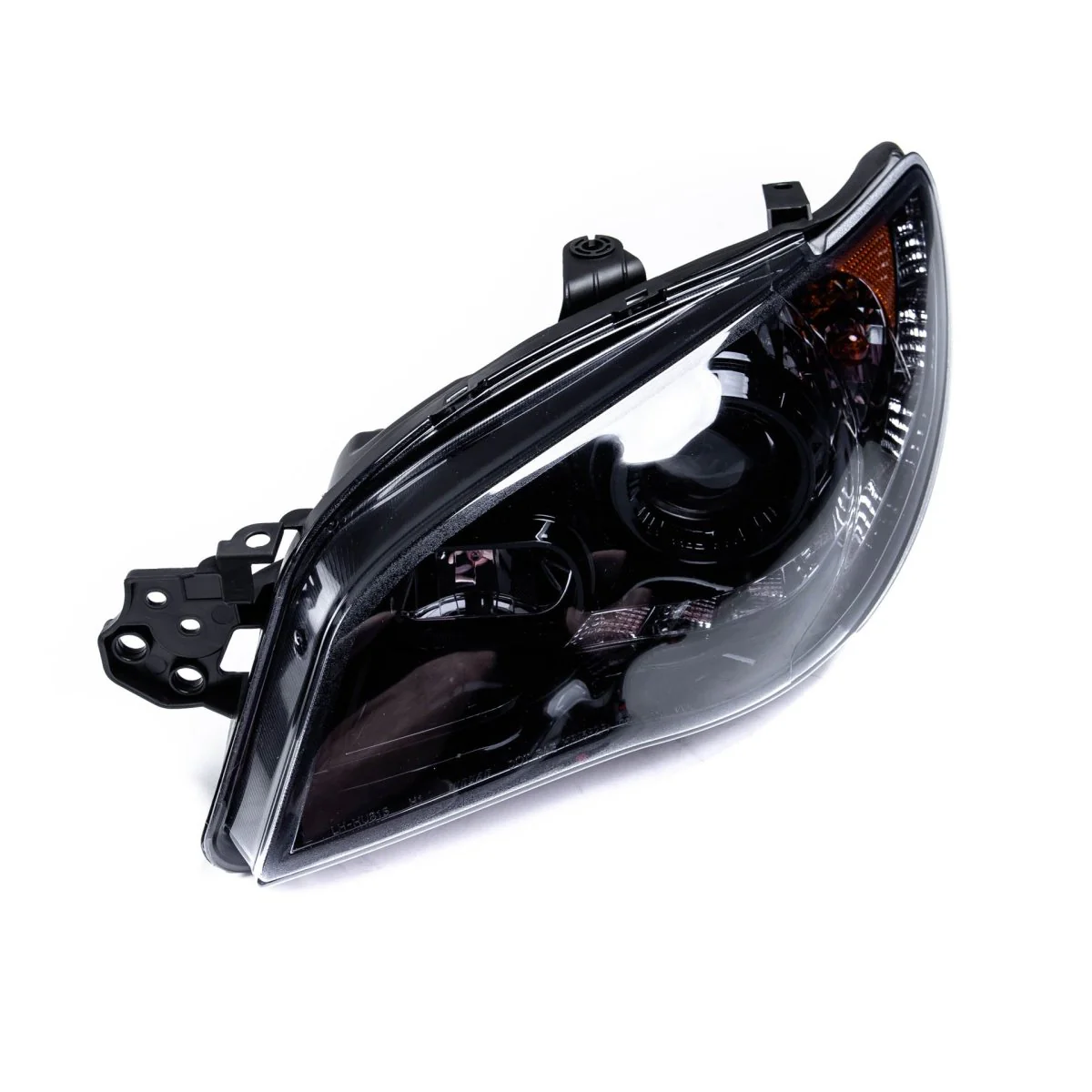 Spec-D LED Bar Style Projector Headlights w/ Gloss Black Base and Smoke Lens 2006-2007 WRX / 2006-2007 STI w/ OEM Halogen Lights - Image 3