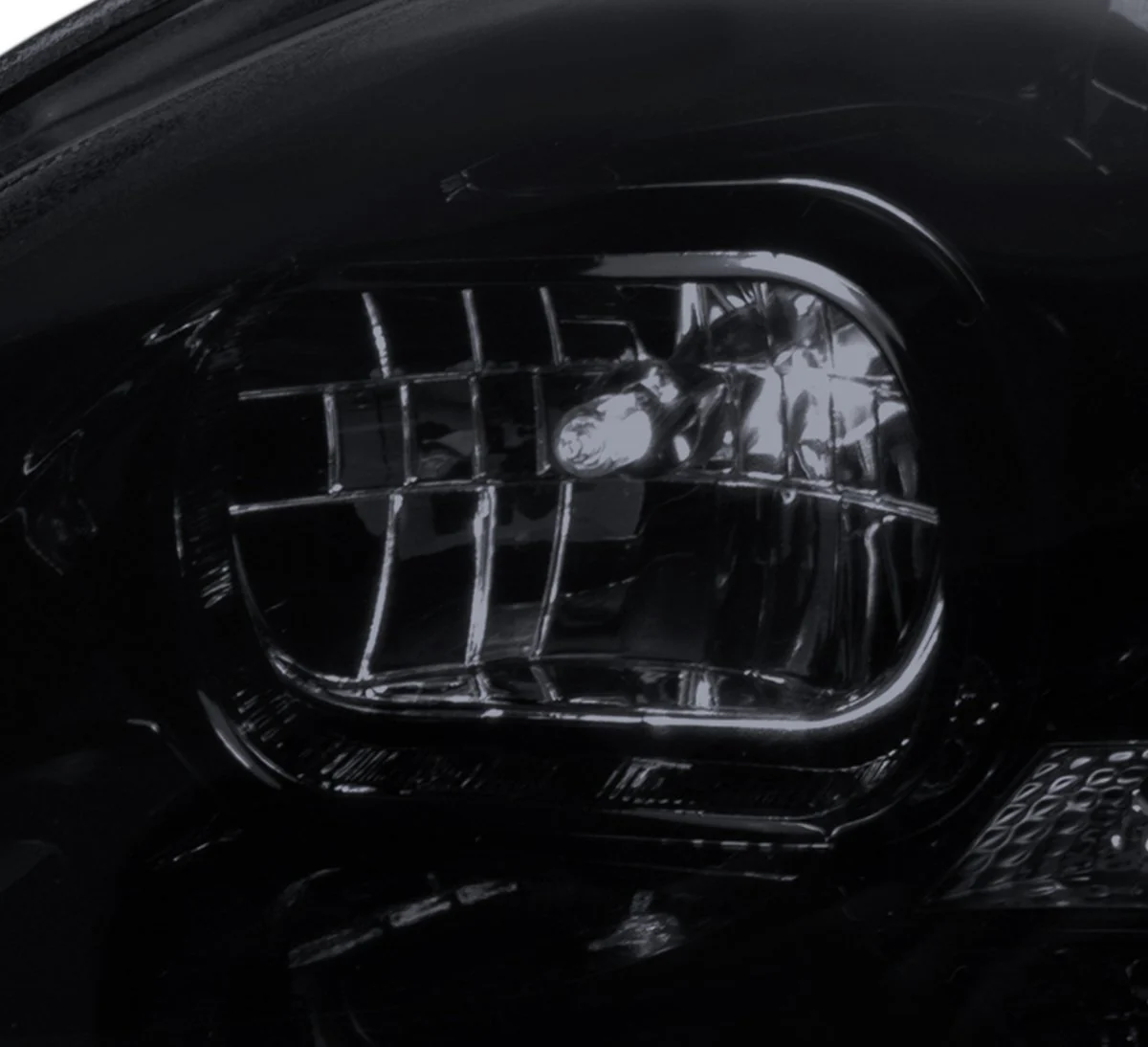 Spec-D LED Bar Style Projector Headlights w/ Gloss Black Base and Smoke Lens 2006-2007 WRX / 2006-2007 STI w/ OEM Halogen Lights - Image 8