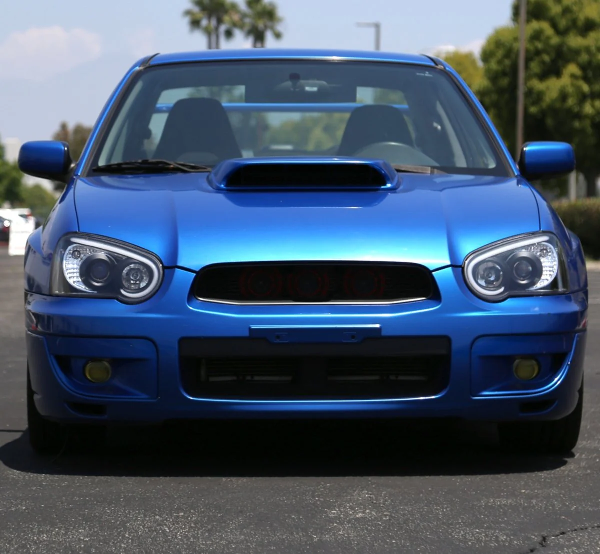 Spec-D LED Bar Style Projector Headlights w/ Matte Black Base and Clear Lens 2004-2005 WRX / 2004-2005 STI w/ OEM Halogen Lights - Image 14