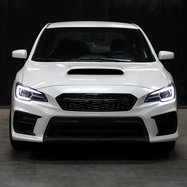 Spec-D Version 2 LED Bar Style Projector Headlights w/ Matte Black Base and Clear Lens 2015-2017 WRX / 2015-2017 STI / 2018-2021 WRX Base & Premium - Image 3