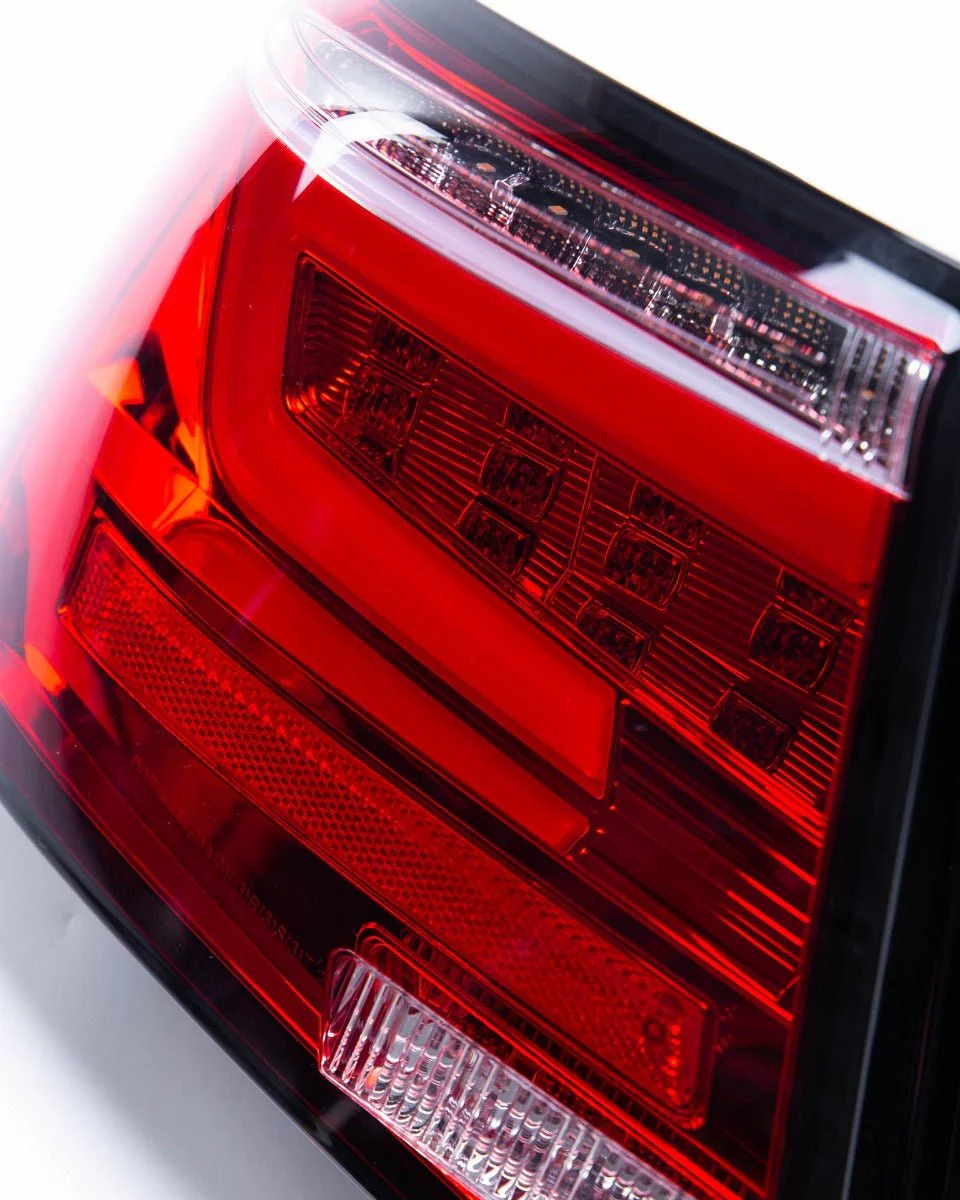 Spyder Sequential LED Tail Lights Chrome Housing w/ Red Lens and Red Bar 2008-2014 WRX Sedan / 2011-2014 STI Sedan - Image 4