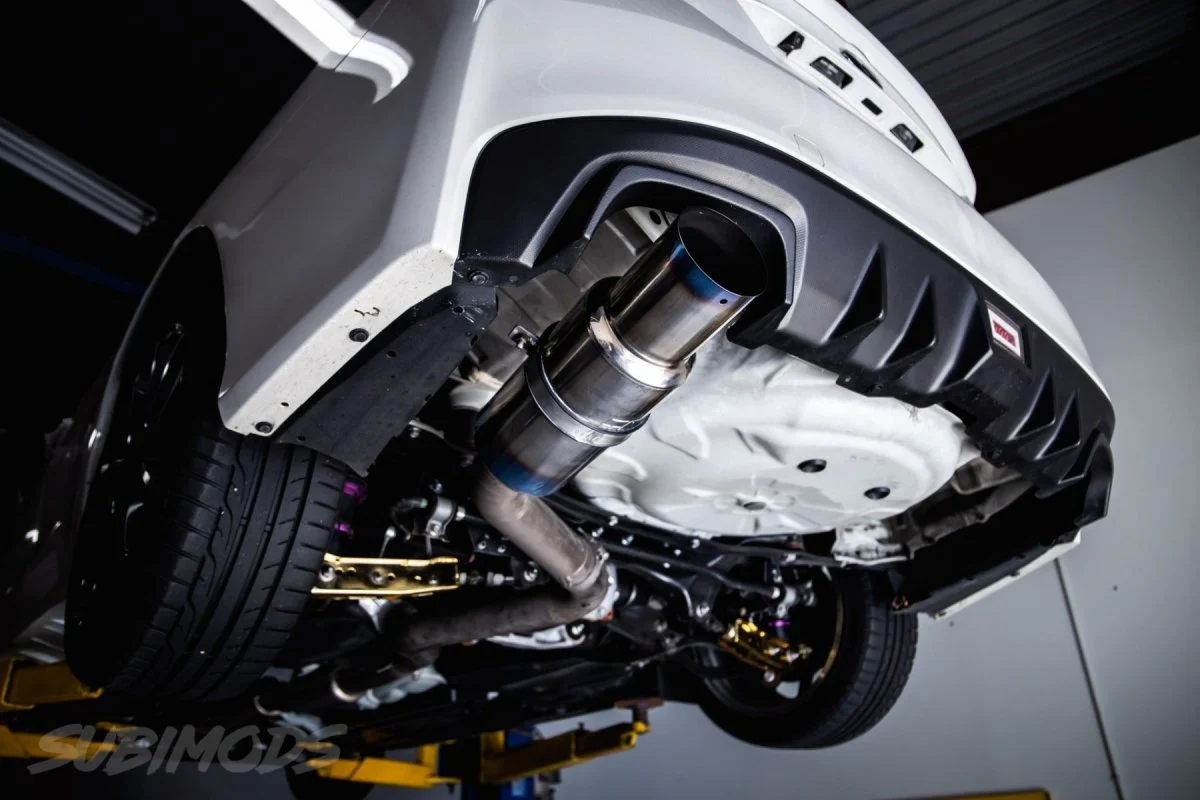 Tomei Expreme Ti Titanium Catback Exhaust 2008-2021 WRX Sedan / 2011-2021 STI Sedan - Image 3